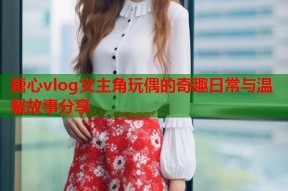 糖心vlog女主角玩偶的奇趣日常与温馨故事分享
