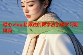 糖心vlog老师独创教学法引领学习新风尚