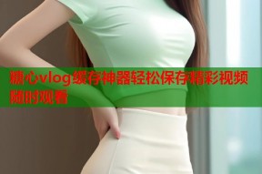 糖心vlog缓存神器轻松保存精彩视频随时观看