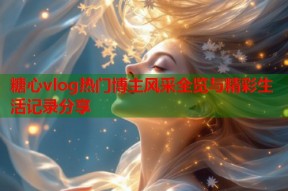 糖心vlog热门博主风采全览与精彩生活记录分享