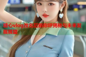糖心vlog改名后新称呼揭秘与未来发展展望