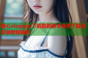 糖心vlogapp下载最新版本免费下载及安装教程解析