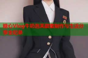 糖心Vlog牛奶泡芙甜蜜制作与生活分享全纪录