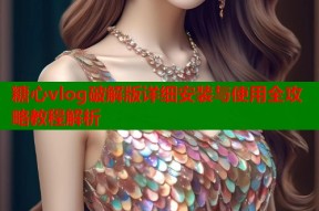 糖心vlog破解版详细安装与使用全攻略教程解析