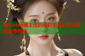 糖心vlog桶主任的精彩生活日常与幕后故事揭秘