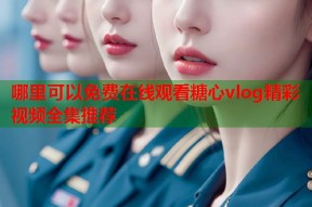 哪里可以免费在线观看糖心vlog精彩视频全集推荐