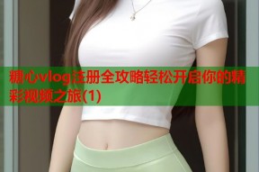 糖心vlog注册全攻略轻松开启你的精彩视频之旅(1)