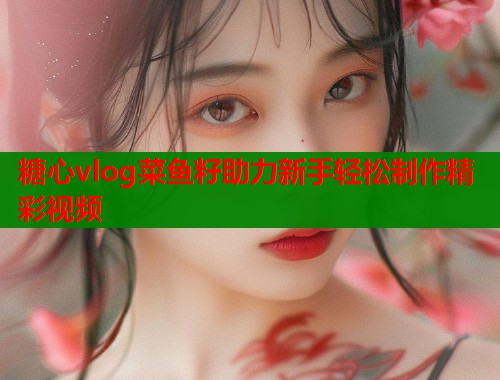糖心vlog菜鱼籽助力新手轻松制作精彩视频  第2张