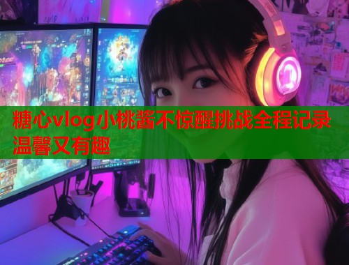 糖心vlog小桃酱不惊醒挑战全程记录温馨又有趣  第1张