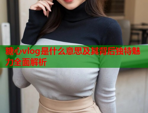 糖心vlog是什么意思及其背后独特魅力全面解析  第2张