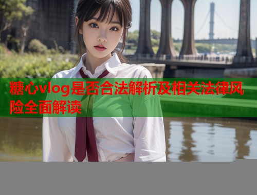 糖心vlog是否合法解析及相关法律风险全面解读  第1张