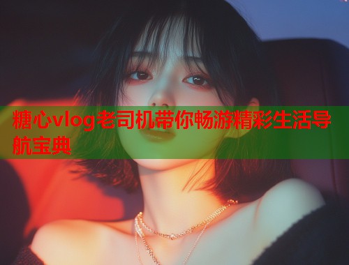 糖心vlog老司机带你畅游精彩生活导航宝典  第2张