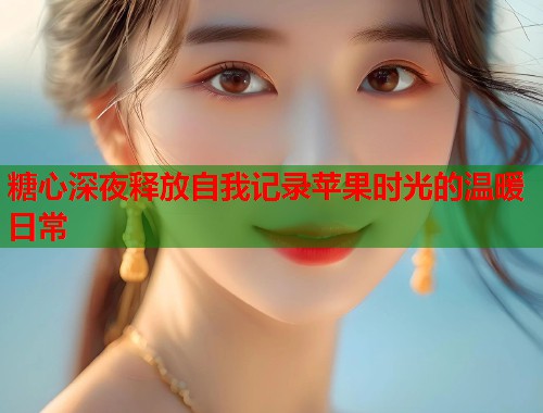 糖心深夜释放自我记录苹果时光的温暖日常  第2张