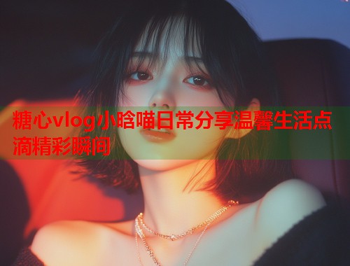 糖心vlog小晗喵日常分享温馨生活点滴精彩瞬间  第1张