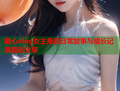 糖心vlog女主角的日常故事与成长记录精彩分享  第1张