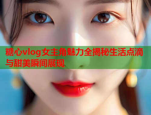 糖心vlog女主角魅力全揭秘生活点滴与甜美瞬间展现  第1张