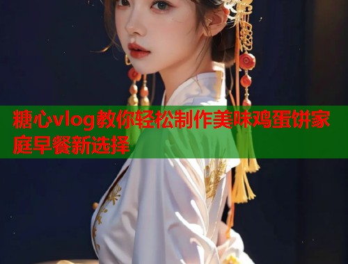 糖心vlog教你轻松制作美味鸡蛋饼家庭早餐新选择  第1张