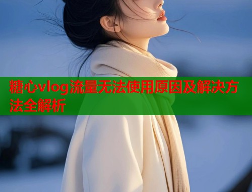 糖心vlog流量无法使用原因及解决方法全解析  第1张